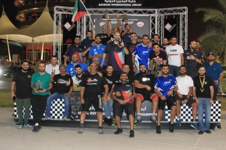 متسابقين نادي باسل السالم الصباح يحققون المراكز الاولى في بطولة البحرين لسباقات السرعة للدراغ ريس الجولة الثانية